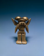 Figurine Pendant with Batons or Rattles