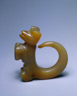 Curly-Tailed Animal Pendant