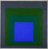 Homage to the Square: Star Blue
