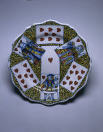 Plate with Playing Cards
