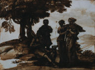 Pastoral Scene with Classical Figures