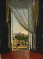 A View of Naples through a Window