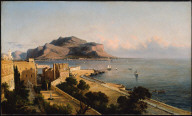 Monte Pellegrino at Palermo, Italy