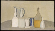 Still Life of Bottles and Pitcher