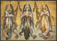 Angels Representing Adoration, Praise, Thanksgiving, and Love