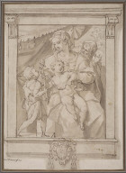 Holy Family with Saint John the Baptist