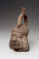 Portrait head bottle