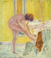 Nude, Yellow Background