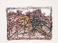 Mouvement (tirée de l'album «Alechinsky, Calder, Miro, Riopelle», 1976)