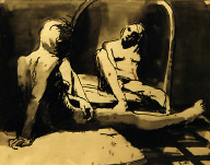 Girl Looking in Mirror