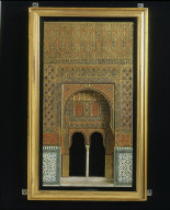 MODEL OF AN ARCH in the palace of the Alhambra