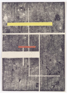 Untitled (Two large horizontal rectangles above center rectangle)