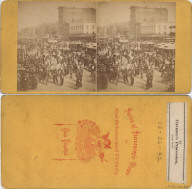 Firemen's parade on Canal Street