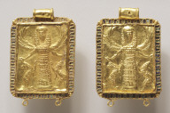 Daedalic Pendant with Potnia Theron ("Mistress of Animals")