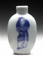 Snuff Bottle with Two Figures