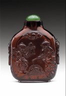 Snuff Bottle with Fishermen