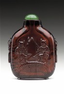 Snuff Bottle with Fishermen