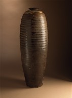 Prunus Vase (Meiping) with Horizontal Ribs