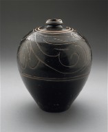Jar (Guan) with Floral Scrolls