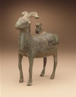 Lamp (Deng) in the Form of a Ram