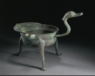 Spouted Warmer (Jiaodou) with Dragon Handle