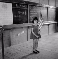 Pledging Allegiance to the Flag in a School in Puerto Rico