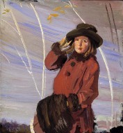 Girl with Muff