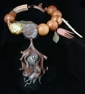 Wood Necklace #11