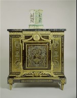 Cabinet with Pictorial and Tendril Marquetry