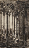 Etchings of Paris: The Balcony of Notre-Dame
