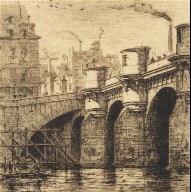 Etchings of Paris: The Pont-Neuf