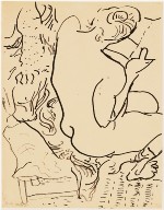 Untitled (Seated Nude)