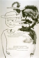 Third plate in the portfolio Biotherm (for Bill Berkson) by Frank O'Hara (San Francisco: Arion Press, 1990)