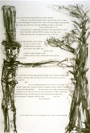 Seventh plate in the portfolio Biotherm (for Bill Berkson) by Frank O'Hara (San Francisco: Arion Press, 1990)