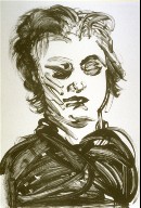 Twelfth plate in the portfolio Biotherm (for Bill Berkson) by Frank O'Hara (San Francisco: Arion Press, 1990)