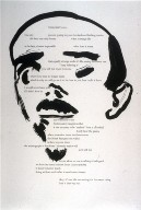 Fifteenth plate in the portfolio Biotherm (for Bill Berkson) by Frank O'Hara (San Francisco: Arion Press, 1990)