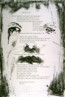 Seventeenth plate in the portfolio Biotherm (for Bill Berkson) by Frank O'Hara (San Francisco: Arion Press, 1990)