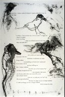 Twenty-first plate in the portfolio Biotherm (for Bill Berkson) by Frank O'Hara (San Francisco: Arion Press, 1990)