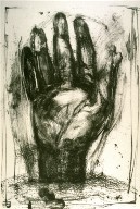 Twenty-fourth plate in the portfolio Biotherm (for Bill Berkson) by Frank O'Hara (San Francisco: Arion Press, 1990)