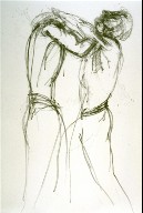 Thirty-sixth plate in the portfolio Biotherm (for Bill Berkson) by Frank O'Hara (San Francisco: Arion Press, 1990)