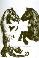 Forty-first plate in the portfolio Biotherm (for Bill Berkson) by Frank O'Hara (San Francisco: Arion Press, 1990)
