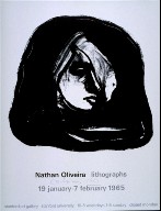 (Poster) Oliveira Lithographs, Stanford University, 1965