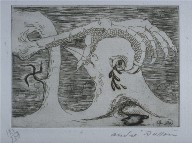 Untiltled, illustration 4, in the portfolio Solidarité by Paul Eluard (Paris: G.L.M., 1938)n