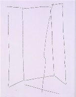 Untitled, frontispiece, abstract Illustration from the book Ballets- Minute (Paris: 1954)