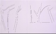 Untitled Abstract Illustration from the book Ballets- Minute (Paris: 1954)