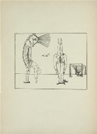 " Arrivee des voyageurs ", in the book Les Malheurs des immortels (The Misfortunes of the Immortals) by Paul Eluard (Paris: Edition de la Revue, 1945)