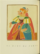 "La Dame de Paris," pg. 132, in the book Pantagruel by François Rabelais (Paris: Albert Skira, 1943).