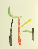 Untitled, illustration 21, in the book A Toute Épreuve (Proof Against All) (Geneva: Gérald Cramer, 1958)