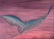 Loie Fuller in L'oiseau de la nuit (Bird of the Night) at the Théatre de Champs-Elysèes, Paris