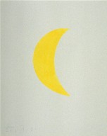 Untitled (crescent moon) from the book The Poet Assassinated by Guillaume Apollinaire, translated by Ron Padgett (New York: Tanglewood Press, Inc., 1968)